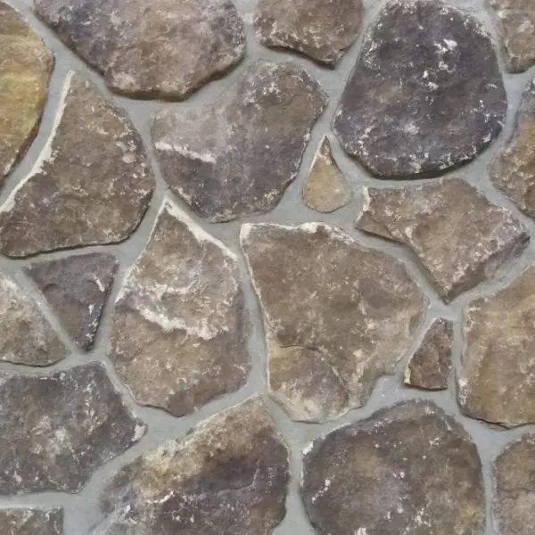Brown Mosaic Real Stone Veneer