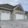 Garage with Big Horn Thin Stone Veneer