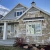 Exterior Accent Wall with Racine Natural Stone Veneer