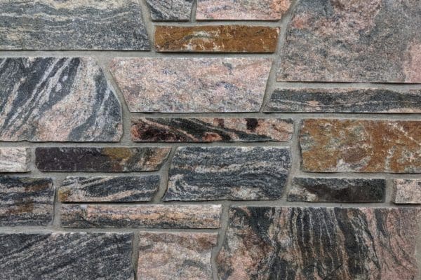 Ashbridge Sawed Height Granite Thin Veneer Mock-Up