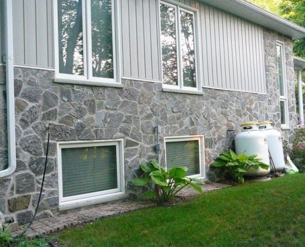 Home Exterior with Concord Real Thin Stone Veneer
