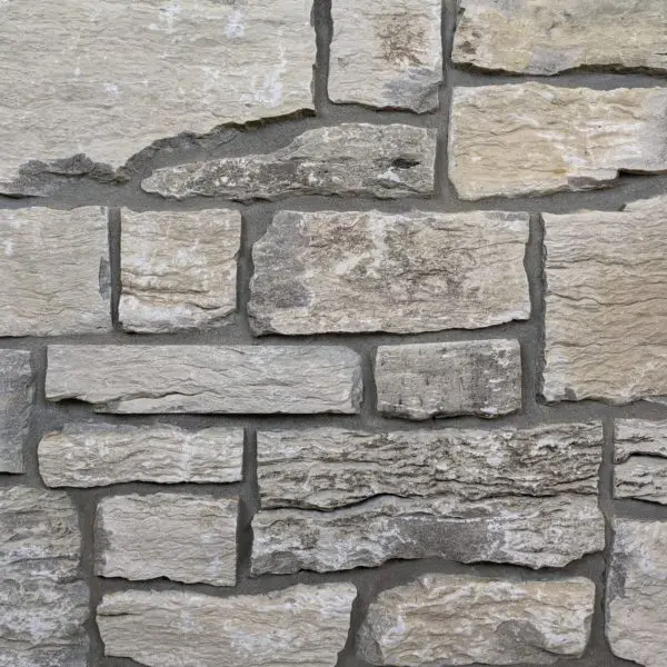 Door County Fieldstone Real Stone Veneer Mock-Up