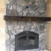 Interior Fireplace with Matterhorn Real Stone Veneer