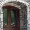 Front Entrance with Monroe Real Stone Veneer