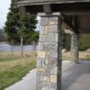 Vancouver Natural Thin Stone Veneer Pavilion Pillars