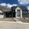 Curb view of home with Roanoke natural stone veneer accent walls