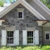 Home exterior with Carlisle real thin stone veneer