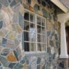 Masonry close-up with Newport mosaic natural thin stone veneer