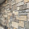 Annapurna Ashlar Style Real Thin Stone Veneer Exterior Wall Installation