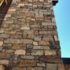 Exterior with Vail natural thin stone veneer