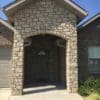 Oxford Real Thin Stone Veneer Front Entrance