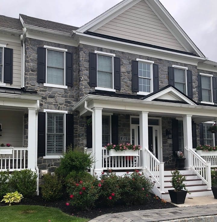 Custom Freeport Real Stone Veneer Exterior