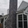 Bar Harbor Natural Stone Veneer Chimney