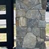 Shoreline Mosaic Real Thin Stone Veneer Fence Pillar