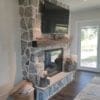 Matterhorn Real Thin Stone Veneer Fireplace