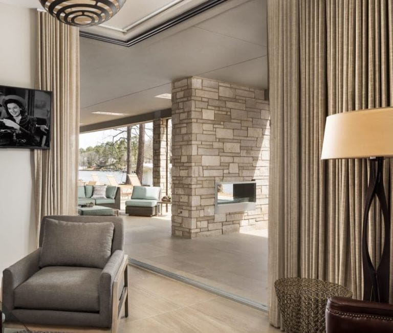 Joliet Natural Stone Veneer Modern Exterior and Fireplace Quarry Mill