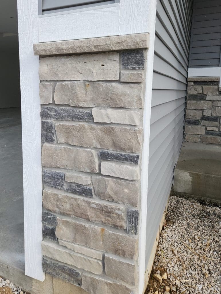 Custom Thunder Bay with Smaller Heights Natural Stone Veneer Exterior
