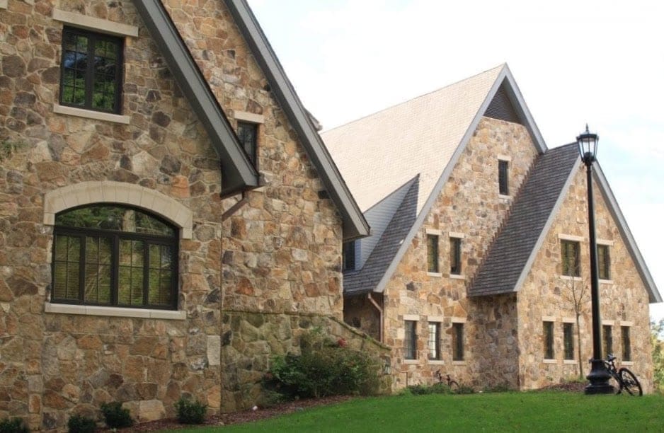 Tahoe Real Thin Stone Veneer Commercial Exterior