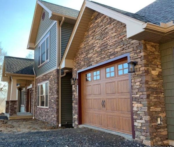 Whitney Real Ledgestone Thin Veneer Drystacked Exterior And Garage Natural Thin Stone Veneer 3436