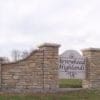 Windsor Real Stone Veneer Welcome Monument