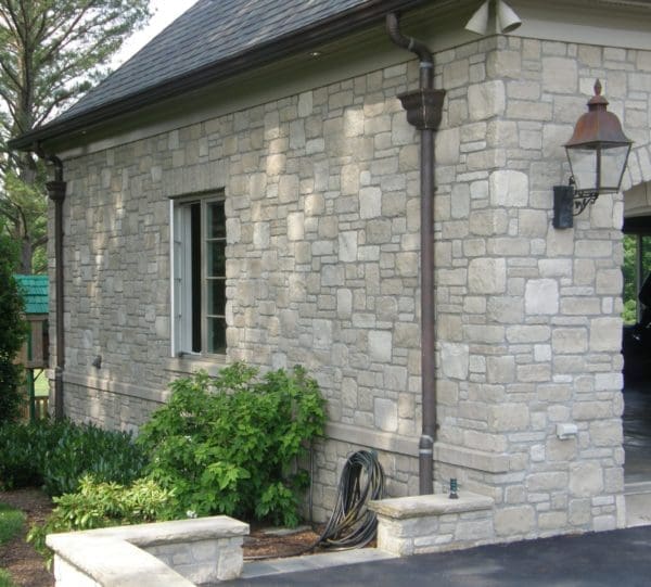 Chalet Tumbled Dimensional Style Natural Thin Stone Veneer Exterior