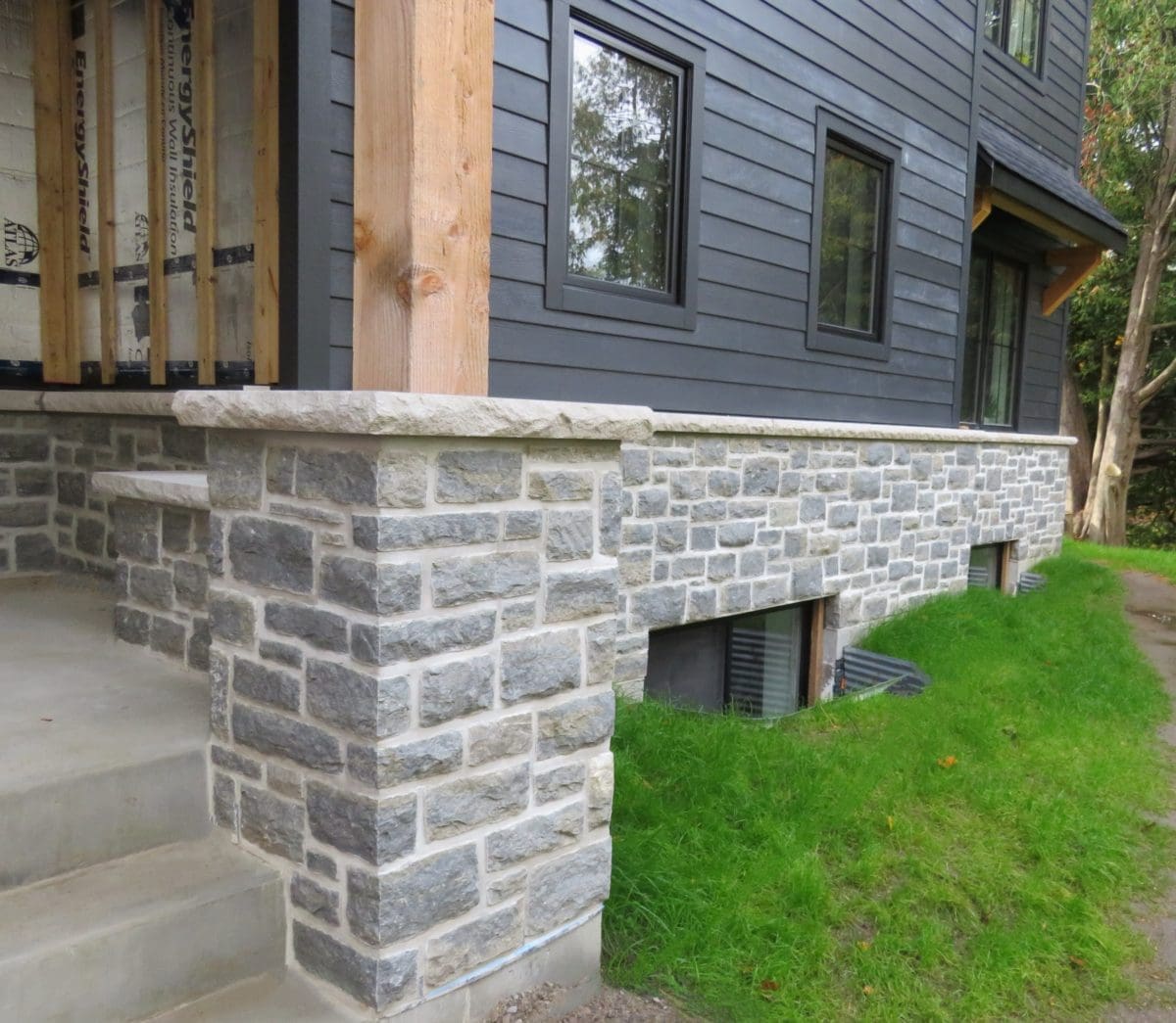 Vineyard Natural Stone Veneer Wainscoting Light Mortar Quarry Mill 9011