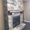 Jodeco Custom Real Thin Stone Veneer Fireplace