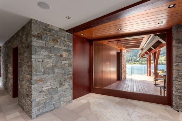 Ottawa Natural Thin Stone Veneer Custom Interior