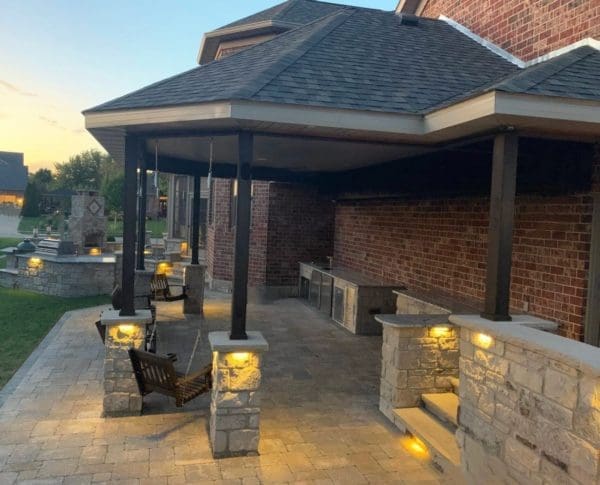 Addison Tumbled Sawed Height Natural Stone Veneer Outdoor Living