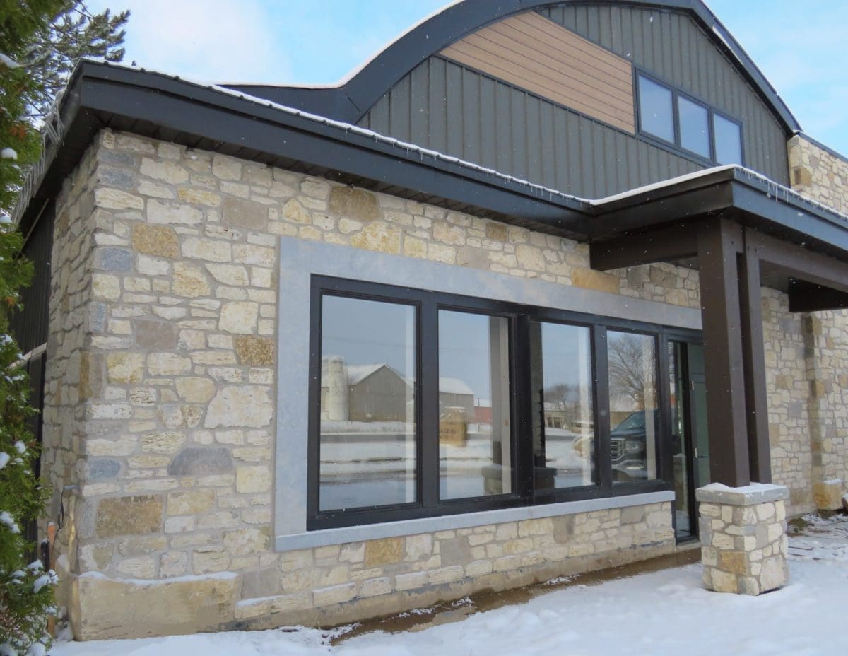 Door County Fieldstone Custom Blend Exterior Siding | Quarry Mill