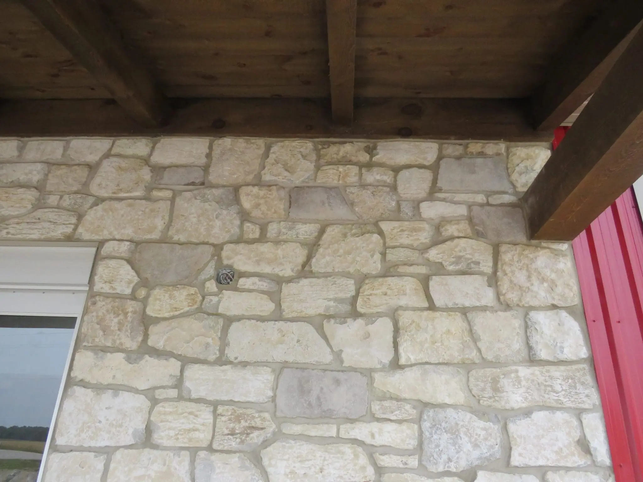 Door County Fieldstone Custom Blend Real Thin Stone Veneer Close-Up