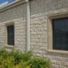 Athens Limestone Real Thin Stone Veneer Commercial Exterior with Only 7.75 Inch Pieces