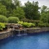 Augusta Natural Thin Stone Veneer Outdoor Living Pool